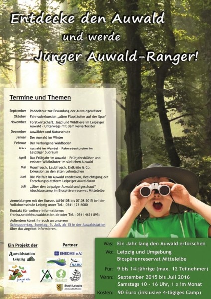 Junge Auwald-Ranger